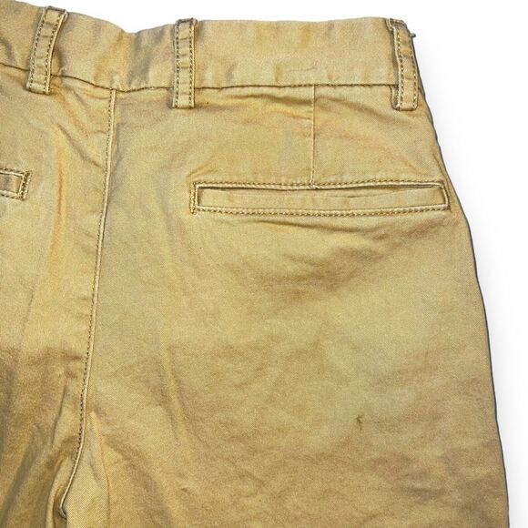 Old Navy Mens Khaki Chino Shorts Slim Fit Built In Flex Tan Size 28 - Picture 7 of 9
